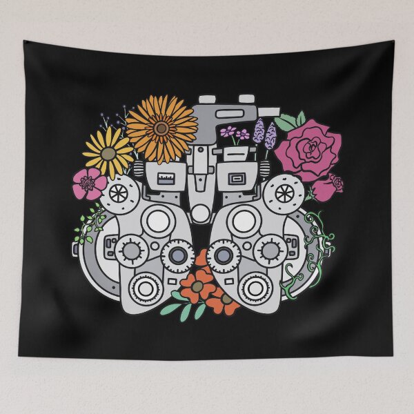 Item preview, Floral Phoropter - Optometry designed and sold by BundaBear.