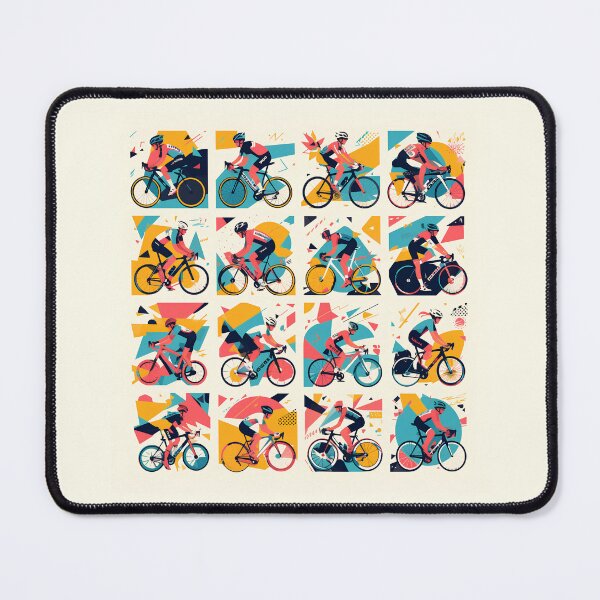 Item preview, modern cycling art designed and sold by Windy-market.