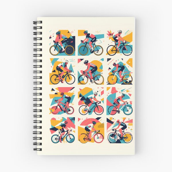 Item preview, modern cycling art designed and sold by Windy-market.