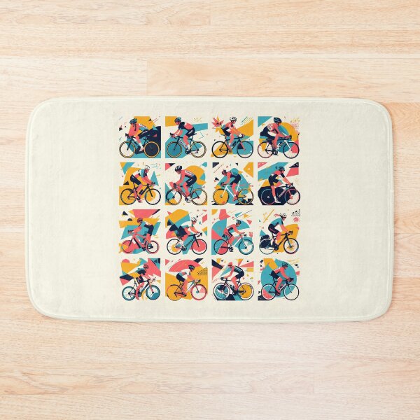 Item preview, modern cycling art designed and sold by Windy-market.