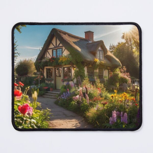 Item preview, Sunny Day Splendor with English Cottage in the Enchanted Garden designed and sold by BlareBlare.
