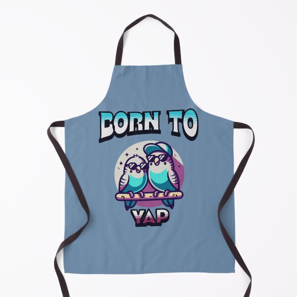 Item preview, Born to Yap Funny Budgie Designs Funny Meme Design  designed and sold by CrazyInk23.