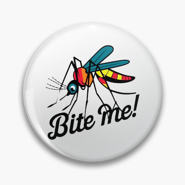 Item preview, Bite Me!: The Colorful Cartoon Mosquito designed and sold by SplashTastic.