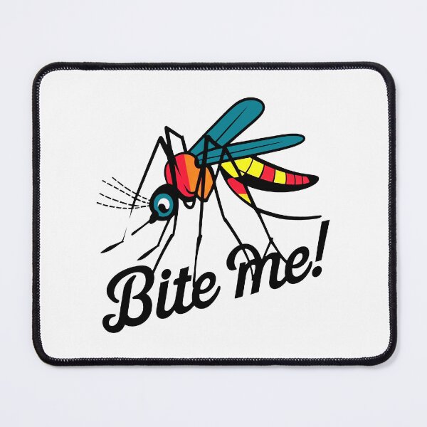 Item preview, Bite Me!: The Colorful Cartoon Mosquito designed and sold by SplashTastic.