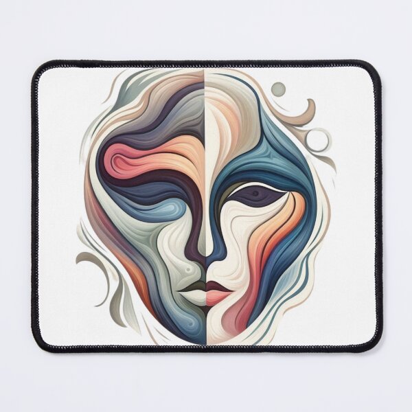 Item preview, Abstract Half Face designed and sold by SI-VA.