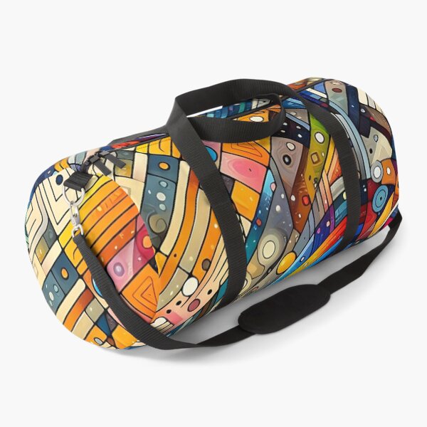 Item preview, a colorful geometric pattern with circles, nested designed and sold by bernhagen.
