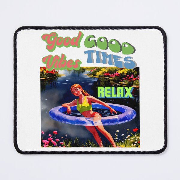 Item preview, Good Vibes, Good time, Relax, Summer day designed and sold by RoseAIArtRhythm.