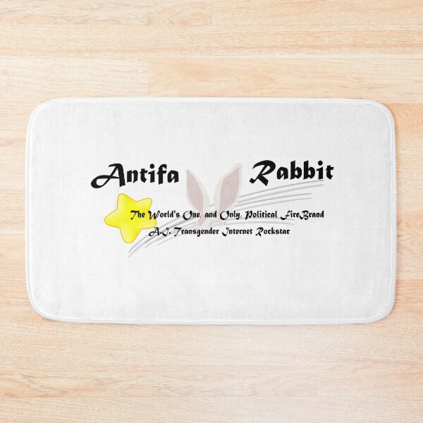 Item preview, Antifa Rabbit, the World's One and Only designed and sold by RockyBear64.