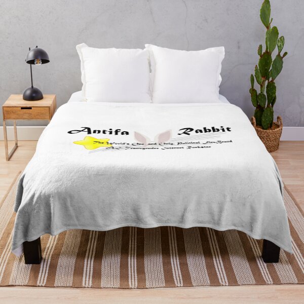 Item preview, Antifa Rabbit, the World's One and Only designed and sold by RockyBear64.