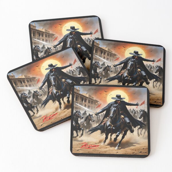 Item preview, Zorro fights on horseback designed and sold by Astralia.
