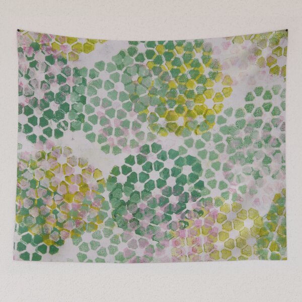 Item preview, Abstract Hydrangeas designed and sold by Stefanie Harrington.