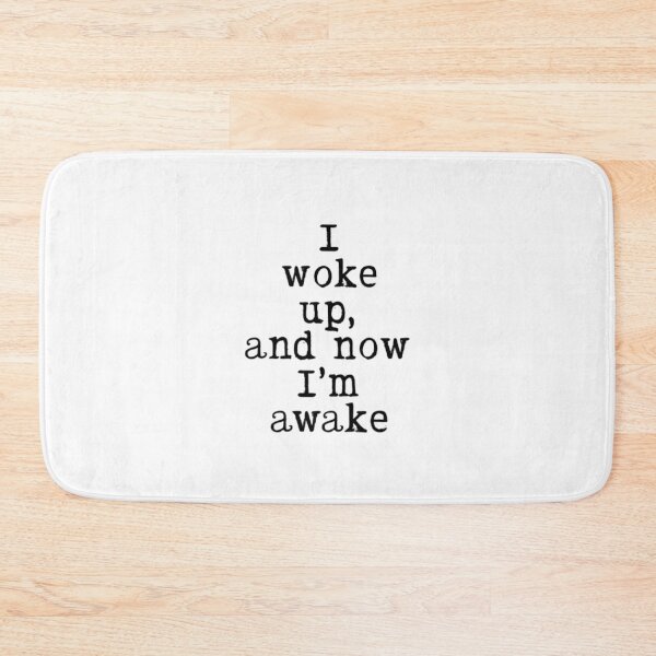Item preview, Woke up, FunnyFits70, Funny, Humor, Obvious, morning, sleep, groggy, espresso, caffeine, coffee designed and sold by FunnyFits70.