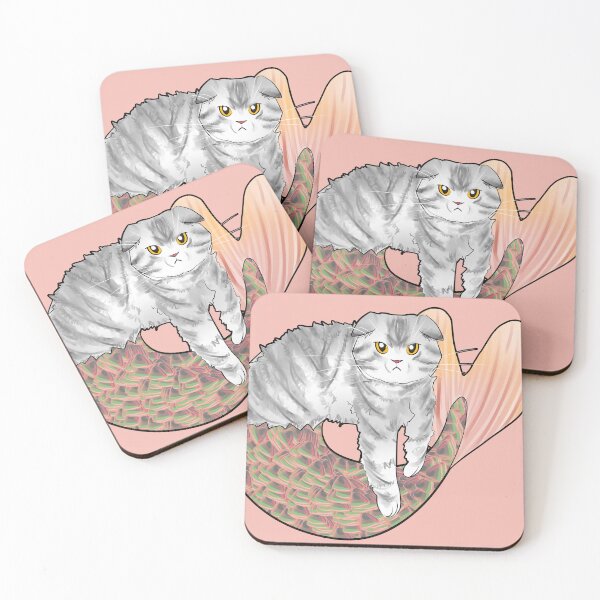 Item preview, Scottish Fold mercat designed and sold by CarolRiverArt.