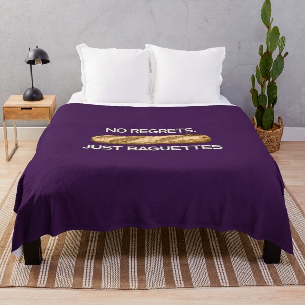 Item preview, No Regrets Just Baguettes  designed and sold by ClanRaeDesign.