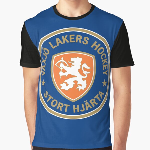 Item preview, Växjö Lakers Hockey Club | Sweden Hockey League (Feat: Matching Hex Code Color Background) designed and sold by thebirdbrand.