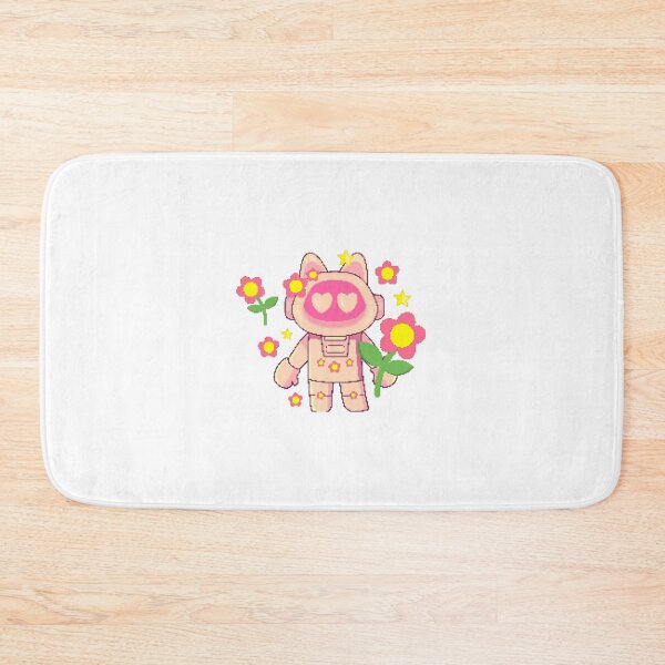 Item preview, Peach Robot Cat Pixel Style designed and sold by Laongdao.
