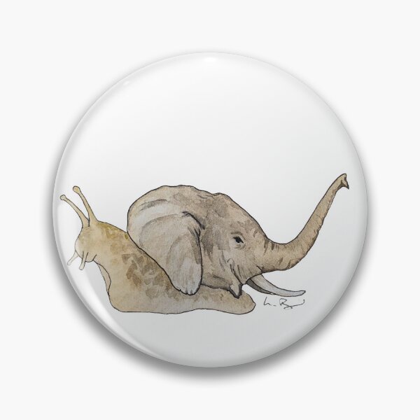 Item preview, Elephant snail designed and sold by mimberart.