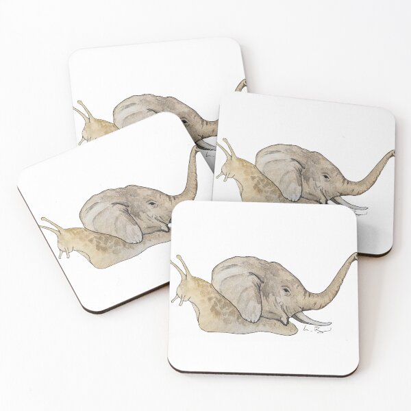 Item preview, Elephant snail designed and sold by mimberart.