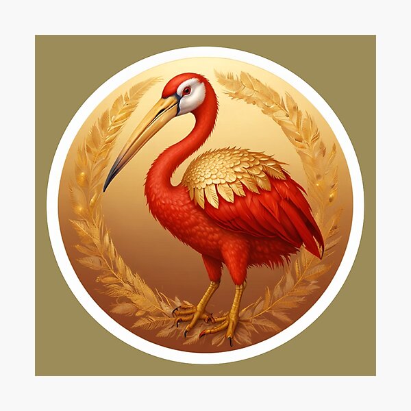 Item preview, Magnificent scarlet ibis designed and sold by Astralia.