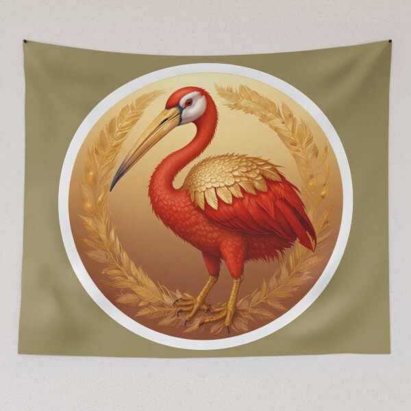 Item preview, Magnificent scarlet ibis designed and sold by Astralia.