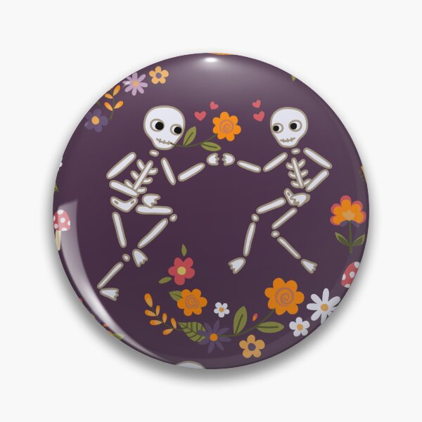 Item preview, Halloween Barn Dance - orange and lilac on dark purple by Cecca Designs designed and sold by Cecca-Designs.