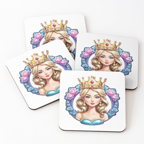 Artikelvorschau, Prinzessin mit goldener Krone entworfen und verkauft von Bunmigraphics .
