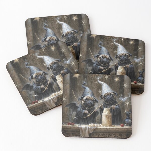 Item preview, Pugs Magicians designed and sold by AliceWhiteDF.
