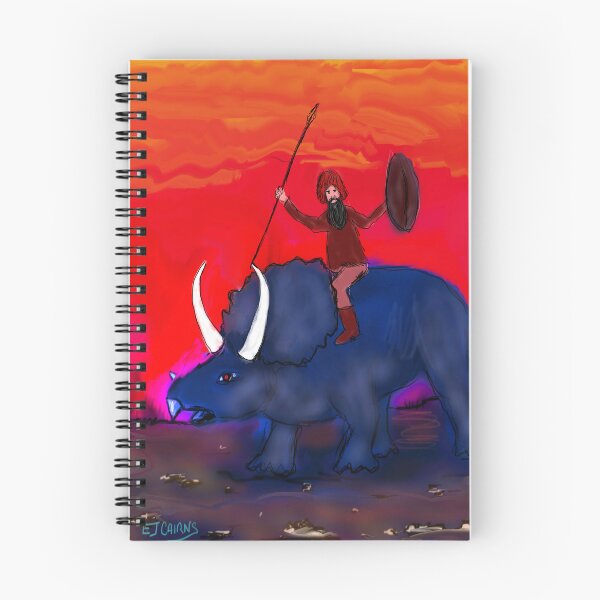 Item preview, Daily ride down to the shop on my Triceratops  Horse designed and sold by EJCairns.