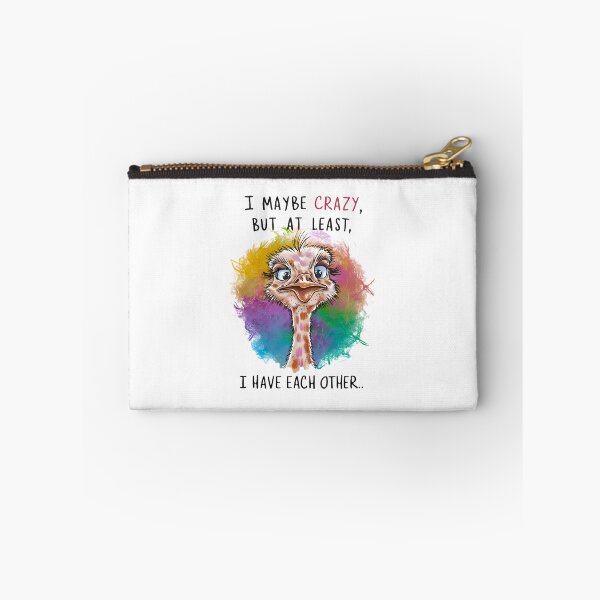 Item preview, Silly Ostrich, Funnyfits70, Silly, Humor, Funny, Wildlife, Animal, Quirky, Identity, Self, Reflection designed and sold by FunnyFits70.