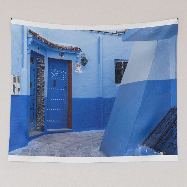 Item preview, Chefchaouen Alley designed and sold by DiFigianoPhoto.