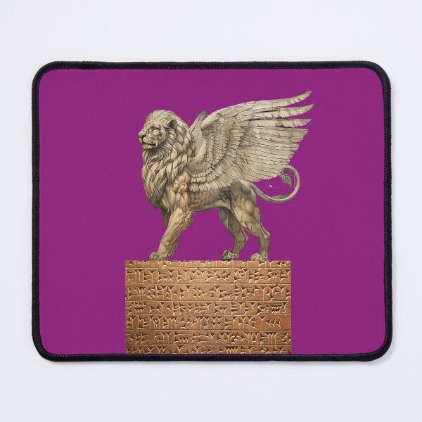 Item preview, Assyrian Lion on Cuniform Tablet - Animal Legendary designed and sold by OwlWorks.