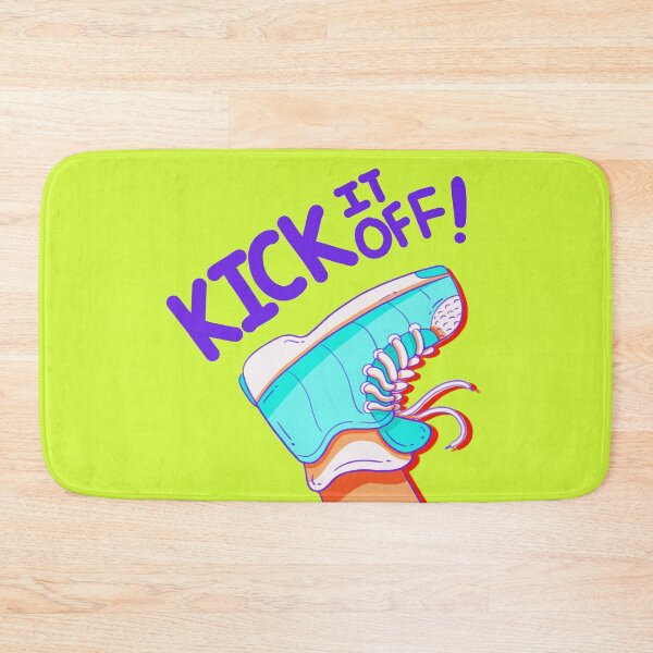 Item preview, Green KICK IT OFF!  Illustration Design  designed and sold by keepsketching.