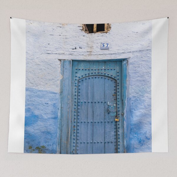 Item preview, Chefchaouen Door designed and sold by DiFigianoPhoto.