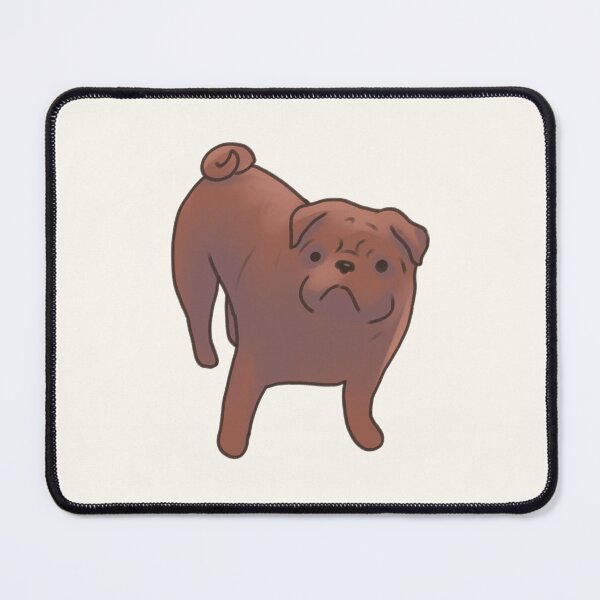 Item preview, Brown Pug drawing  designed and sold by Artofmayara.