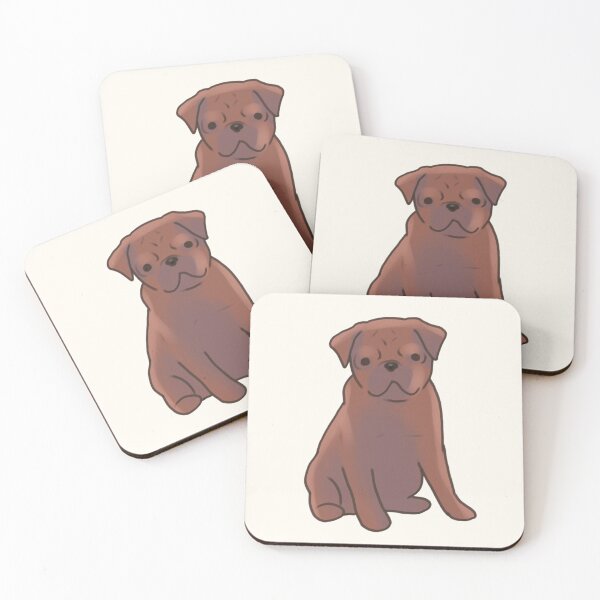 Item preview, Brown Pug   designed and sold by Artofmayara.