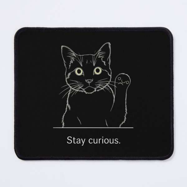 Item preview, Curious Cat designed and sold by 123ks.