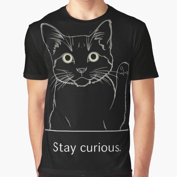 Item preview, Curious Cat designed and sold by 123ks.