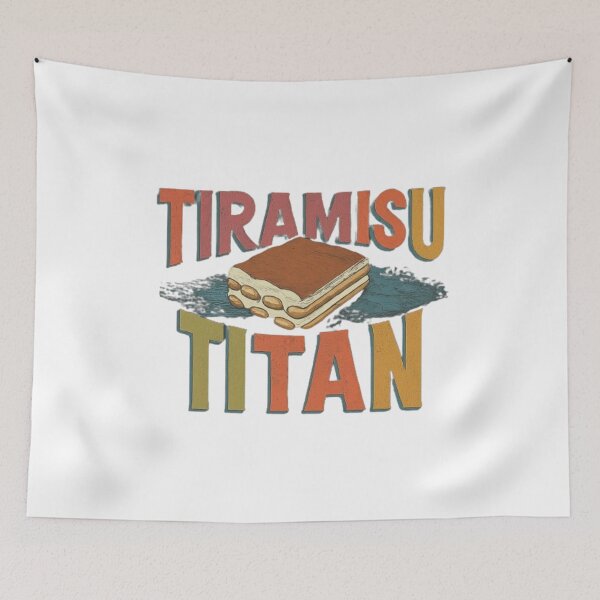 Item preview, Tiramisu Titan T-Shirt – Funny Dessert Lover's Tee designed and sold by SSulatul101.