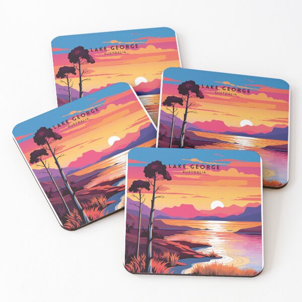 Item preview, Lake George Australia Tranquil Haven designed and sold by NeuralVibe.