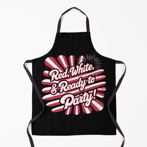 Item preview, Red, White & Ready to Party designed and sold by decorwonders.
