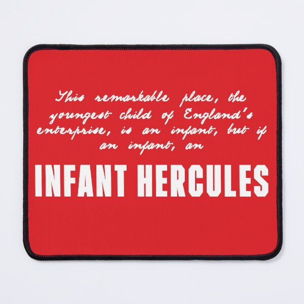 Item preview, Infant Hercules - Middlesbrough - Gladstone Quote White Text designed and sold by Logo-A-GoGo.