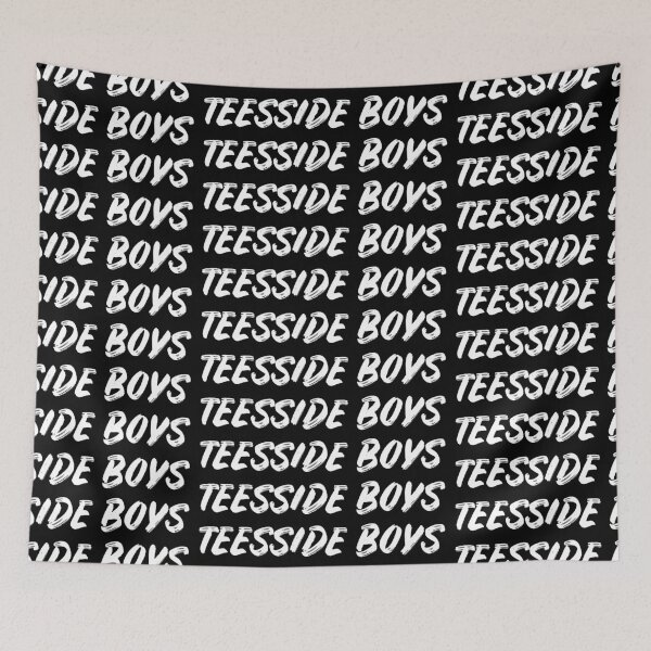 Item preview, Teesside Boys Black Background designed and sold by Logo-A-GoGo.