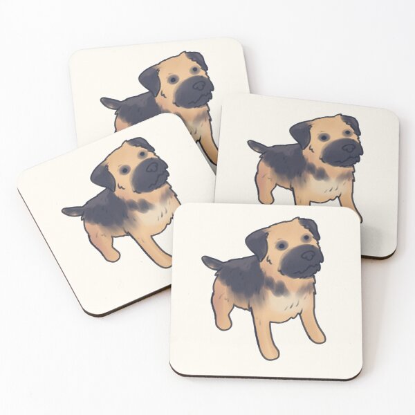 Item preview, border terrier illustration  designed and sold by Artofmayara.