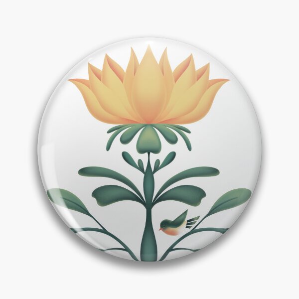 Item preview, Yellow Flower Illustration designed and sold by Juliarch.