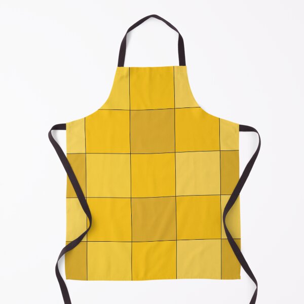Item preview, Mustard Yellow Checkerboard Mustard designed and sold by Nisha Prabhu.