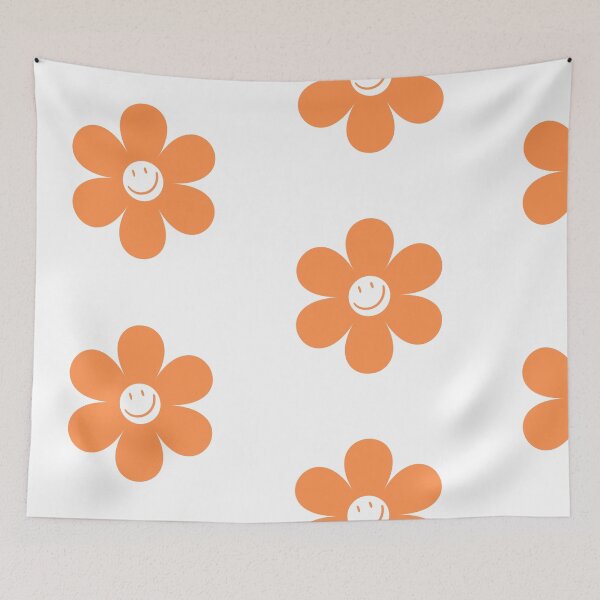 Item preview, Orange Daisy Smily designed and sold by Laongdao.