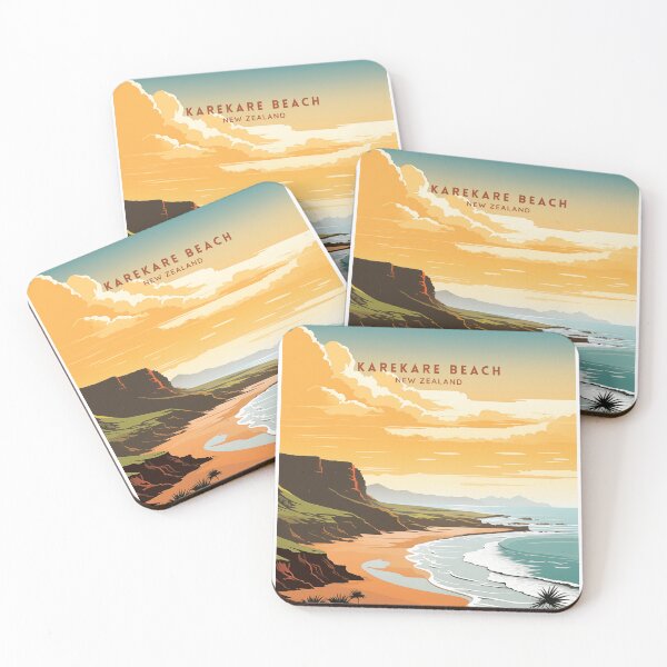 Item preview, Karekare Beach New Zealand Wild Coast designed and sold by NeuralVibe.