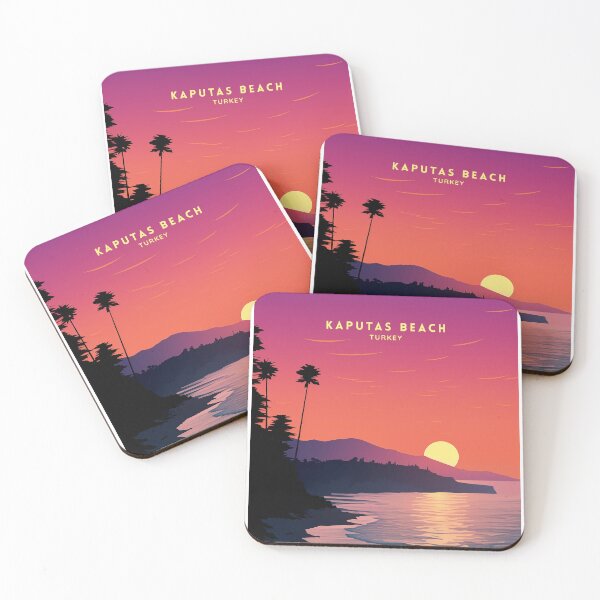 Item preview, Kaputas Beach Turkey Hidden Paradise designed and sold by NeuralVibe.