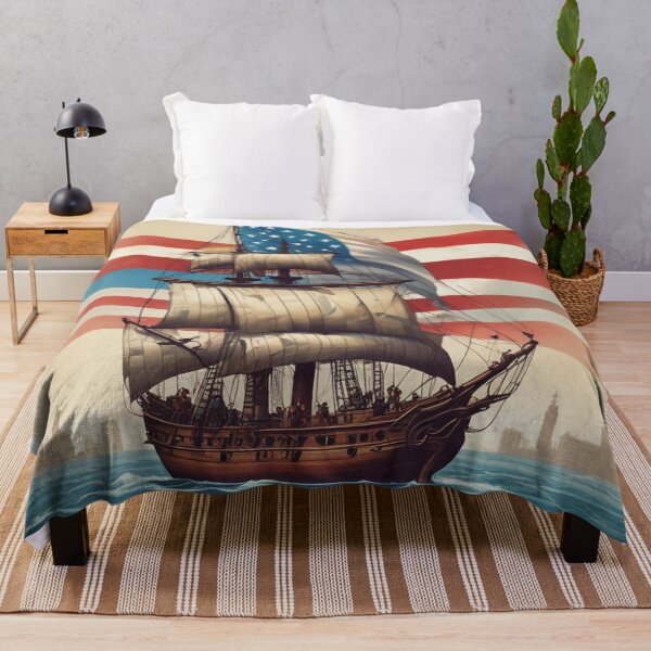 Item preview, Columbus Day ship and sea designed and sold by Dawidsz79.