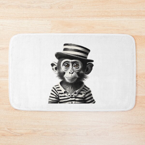 Item preview, Monkey Vintage Mugshot Ai  designed and sold by Ai-Cases-Store.